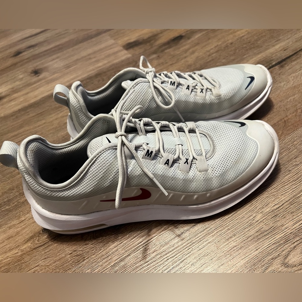Nike Air Max Axis Pure Platinum/ Red Crush Women’s Size 9.5